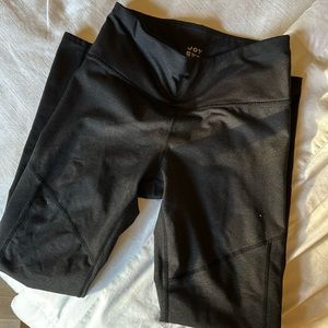 Joy lab black leggings with detailing